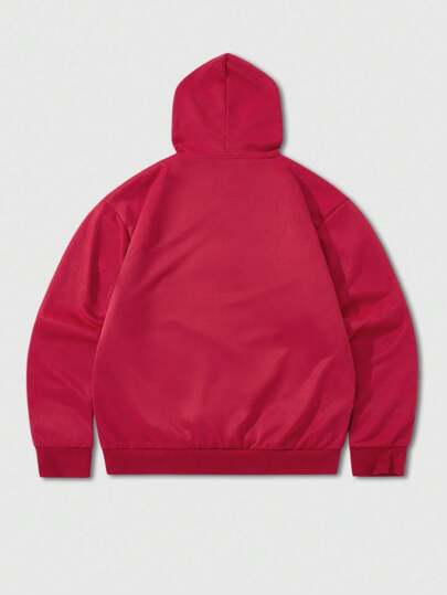 Street Life Unisex Hooded Sweatshirt With American Street Dark Graphic Print