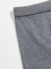 Men's Plain High Stretch Trunk Underwear With Contrast Binding 4 Pack