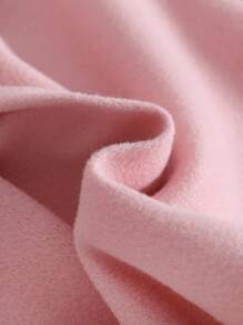 Souflis Souflis Baby Girls' Fluffy Collar Bow Decor Long Sleeve A-Line Woolen Coat. The 3D Bow And Fluffy Collar Design Is Simple Yet Elegant. The Long Sleeve A-Line Silhouette Is Classic And Fashionable. Whether Or Attending A Party, The Baby Will Be The Center Of Attention. Baby Girl Pink Coat Baby Girl Winter Coat Toddler Girl Coat Pink Baby Coat Baby Girl Coat With Fur Collar Fall