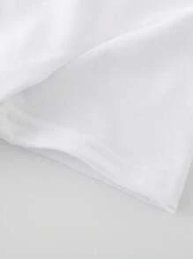 SHEIN Cute Halloween White T-Shirt For Girls With Round Neck And Drop Shoulder Sleeves Kids Halloween Shirts Ghost Shirt Kids Halloween Shirt Girls Fall Kids Clothes Kids Graphic Tees Halloween