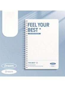 SHEIN A5/B5加厚线圈笔记本简约横线学习记录本精美手账本