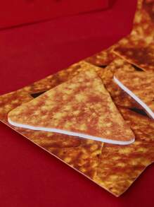 Doritos X SHEIN 40sheets Cute Corn Chip Pattern Sticky Notes, Memo Pad, Suitable For Notes, Journals, Reminders, And Decorating Anything You Want - Red - View 3
