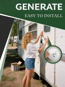 1 个独立包装，易于安装的壁挂式磁性门挡，酒店级静音操作，具有硅胶防撞保护，抛光金属表面，非常适合卧室、厨房和浴室 - 白色 - 查看 7