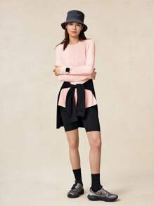 OutZeal قميص آستر طويل الأكمام للنساء مع نافذة ساعة، حماية من الشمس UPF50+ مبرد