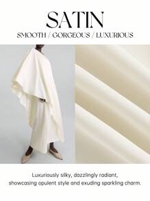 Ontre 女士长裙，优雅纯色不对称领长裙，女士春夏装，优雅连衣裙，舒适休闲连衣裙，沙滩/度假装，波西米亚风格，度假装，适合夏季音乐节，西式风格，优质面料，舒适 - 杏色 - 查看 2