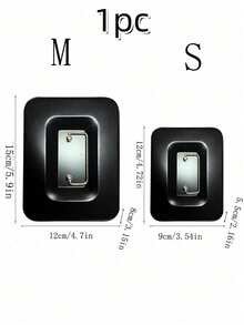 SHEIN 1pc Locking Medium Steel Cash Box With Money Tray, Lock Box Best Gifts