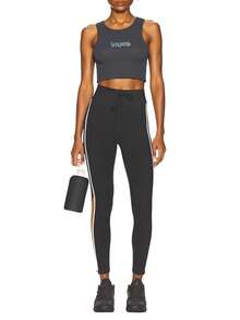 Vans Blur 修身短款背心（沥青色） - 深灰色 - 查看 3