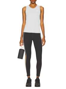 Under Armour 科技坦克扭转 - 光環灰/白色 - 查看 3