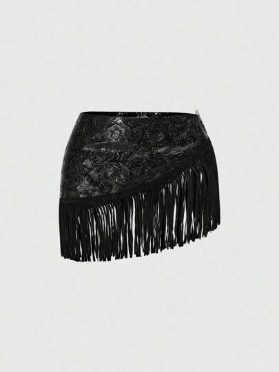 Robe poncho femme rétro hippie, festival de musique western, décoration boucle soleil gaufré, franges, imprimé cachemire paisley