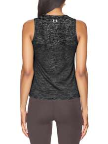 Under Armour Tanque de tecnología con giro - Gris Oscuro - Ver 2