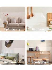 SHEIN 1 卷，厨房防溅贴纸壁纸，厨房贴纸，耐热瓷砖墙贴，防油防水自粘壁纸，适用于厨房、橱柜、炉灶和抽油烟机 - 白色 - 查看 5