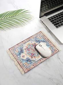 1PC Fabric Coffee Mat Non Slip Cup Coaster Absorbent Table Placemat Heat Resistant Mug Pad For Desk Office Home Kitchen Dining Mouse Pad Cute Home Decor Kitchen Accessories Essential - Multicolor - View 8