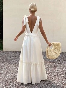 Livesso New Autumn Back To School Casual Vacation Style Spaghetti Strap Women Long Dress Summer Women Dresses