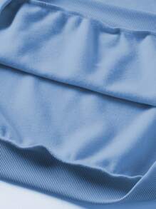 Calvaya Casual Pattern Printed Round Neck Long Sleeved Sportswear, Plus Size Women's Round Neck Sweatshirt, Suitable For Autumn And Winter Pullover Fall