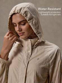 OutZeal Women Water-Resistant Windproof Breathable Outdoor Jacket Daily Casual