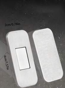 1 Bộ Chốt Tủ Từ Tính, Nam Châm Ẩn Tự Dính Cho Cửa & Ngăn Kéo - Tủ Quần Áo Vô Hình Mạnh Mẽ, Tủ Chén, Đồ Nội Thất Nhà Bếp Chặn Cửa & Chốt Cửa - Giữ Bền, Dễ Lắp Đặt, Không Cần Khoan, Tiết Kiệm Không Gian Tổ Chức - Nhiều màu - Xem 2