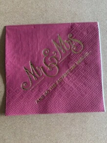 100 件/200 件/300 件 2025 鼠尾草绿色优雅奢华铝箔纸餐巾，展开尺寸为 9.84 英寸 X 9.84 英寸，适用于婚礼、生日、花园、派对装饰、餐厅、厨房、咖啡馆 - 彩色 - 查看 14