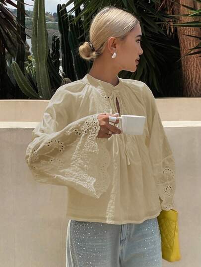 DAZY 女士宽松休闲度假风格衬衫，夏季新品