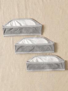 Tween Girl 3-Pack Fashion Simple Padded Non-Slip Tube Top Bras - Multicolor - View 2