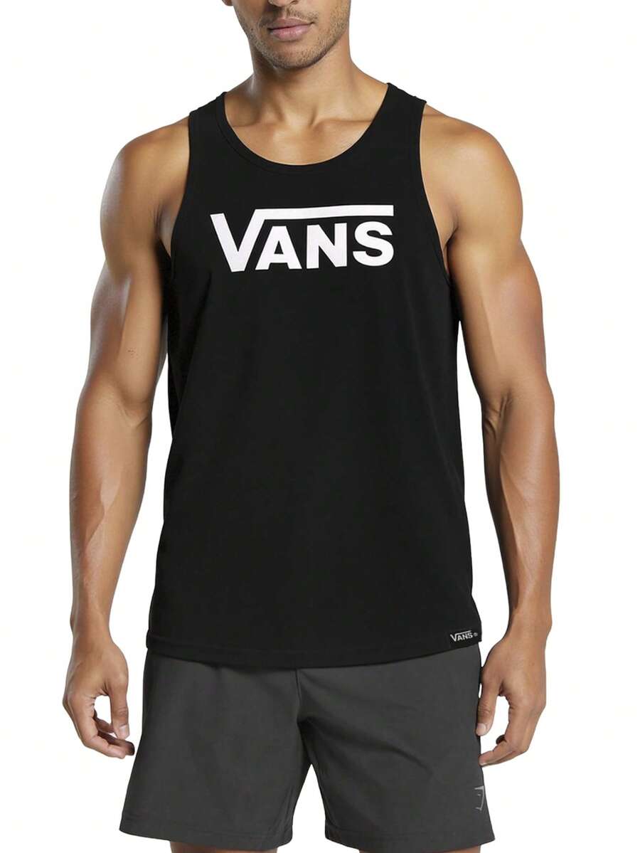 VANS CLASSIC TANK Đen/Trắng - màu đen - Xem 1