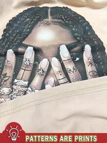 Manfinity Dauomo 男式图案印花宽松休闲无袖背心