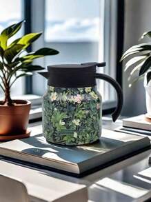 1 chiếc 27 Oz/33 Oz, Ấm đun nước pha trà trang trí họa tiết đơn giản, Ấm đun nước cách nhiệt cho văn phòng trong nhà và tại nhà, Ấm đun nước pha trà trắng cũ dung tích lớn, Cách nhiệt hai lớp, Thiết kế có thể đảo ngược, Có thể giặt bằng máy, Thích hợp cho văn phòng tại nhà, Giải trí tại văn phòng, Cắm trại, v.v. - Nhiều màu - Xem 15