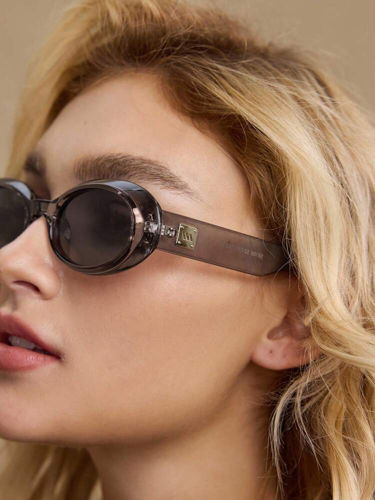 OVAL SHAPE FULL RIM FASHION GLASSES