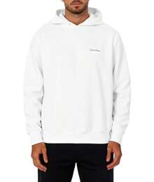 Calvin Klein MICRO LOGO REPREVE HOODIE - White - View 1