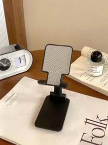 1Pc Foldable Desktop Mobile Phone Holder, Suitable For Watching Tv Series, Studying And Working, Easy To Carry, 4 Colors Available, Suitable For Birthday Gifts,School Stuff.