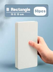 SHEIN 50 张空白水彩纸，用于绘画，300gsm 重磅专业水彩纸，用于明信片和素描，学校美术课用品返校，返校，学校用品 - 白色 - 查看 19