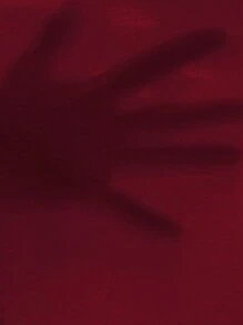 INAWLY Áo thun tay ngắn cổ chữ V in họa tiết trái tim cỡ lớn cho nữ, mùa xuân/hè, thích hợp cho ngày lễ tình nhân - Đỏ - Xem 4