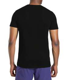 Calvin Klein CORE INSTITUTIONAL LOGO SLIM TEE - 黑色 - 查看 2