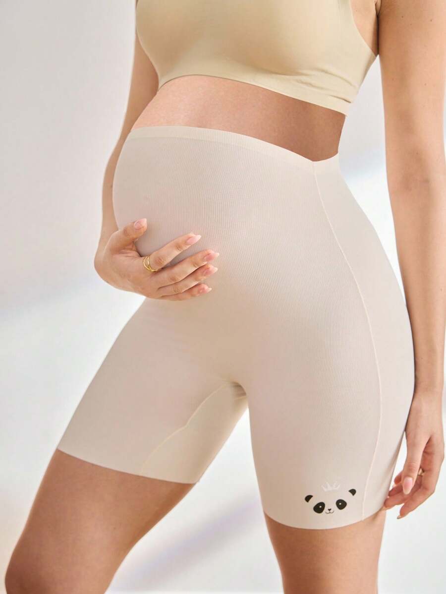 BloomMama 3pcs/Pack High Waist Seamless Maternity Underwear - Multicolor - View 1