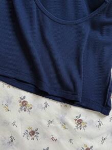 Attitoon 4pcs/Set Multicolor Cropped Tight Fit Sports Bra Camisole Top With Back Detail, Suitable For Activewear And Casual Layering, Summer