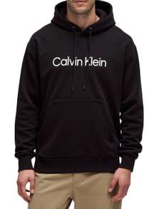 Calvin Klein HERO LOGO COMFORT HOODIE - Black - View 1
