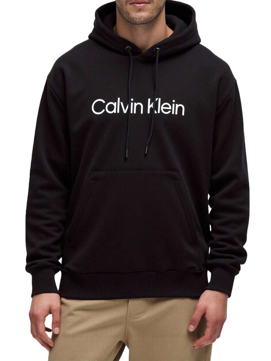 Calvin Klein HERO LOGO COMFORT HOODIE - Black - View 1