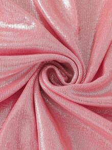 Swim Oasis 2 件套夏季新款高端闪亮材质贝壳装饰聚拢泳衣，女士连体泳衣