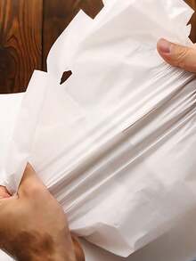 加厚高透明外卖打包袋烘焙甜品手提袋沙拉水果酸奶软膜食品袋商用手提袋 - 多規格 - 查看 6