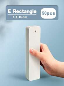 SHEIN 50 张空白水彩纸，用于绘画，300gsm 重磅专业水彩纸，用于明信片和素描，学校美术课用品返校，返校，学校用品 - 白色 - 查看 18