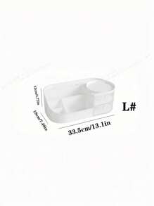 1pc Multicolor Desktop Cosmetic Storage Box With Drawers For Makeup & Skin Care Products, Holder,For Holiday Beach, Bathroom Collection, Bedroom Collection, Large Capacity