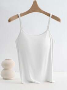 SHEIN LUNE 3pcs/Set Anti-Flashing Cami Tank Top With Built-In Padded, Comfortable