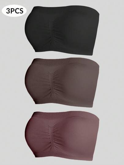 SHEIN 3件套：无缝优雅大码文胸和无钢圈文胸