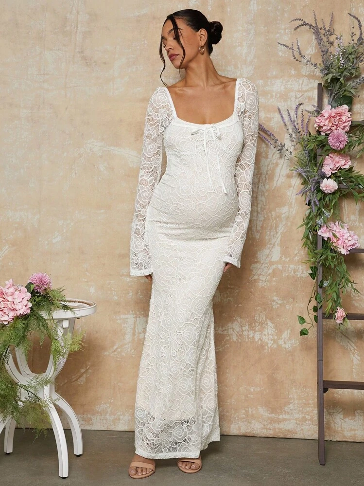 white hat dress White Lace Covered Satin Dress Hat/Shenor Collections