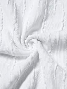 Manfinity Homme 男士休闲纯色纹理短袖T恤，夏季