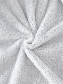 Tween Boys' Casual Street Style 3D Pocket Fleece Hoodie Jacket, Suitable For School And Outings Fall Winter - Black - View 3