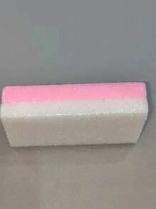 SHEIN 1/4 件足部浮石去角质锉刀、老茧死皮去除剂、足跟刷、沙龙足部磨砂垫、男女修脚去角质工具、包、收纳袋、节日礼物收纳 - 粉色