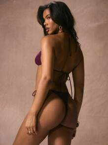 Musera Resort Tie Side Basic Bikini Bottom Vacation Spring Summer Elegant Beach Vacation Ibiza Swim Sexy Acai Fall