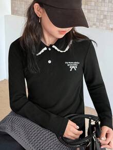 DAZY قميص كاجوال يومي للفتيات المراهقات، خريف