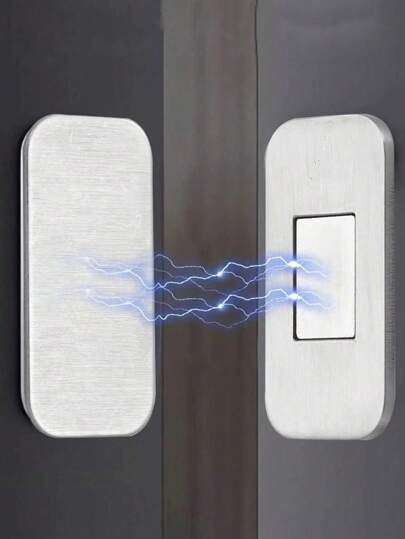 1 Set de Cierres Magnéticos para Gabinetes, Imanes Autoadhesivos Ocultos para Puertas y Cajones - Fuertes Imanes Invisibles para Puertas de Armarios, Gabinetes, Muebles de Cocina - Sujeción Duradera, Fácil Instalación, Sin Perforación, Organizador Ahorra Espacio