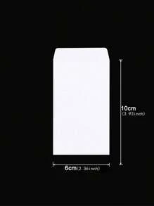 SHEIN 50Pcs Kraft Paper Bag Mini Envelope Wedding Party Invitation Greeting Cards Paper Gift Bag,Christmas - Multicolor - View 16